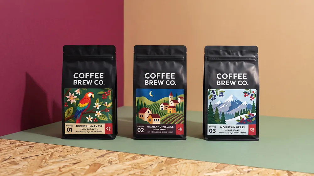 Brew Coffee · proyecto de marca